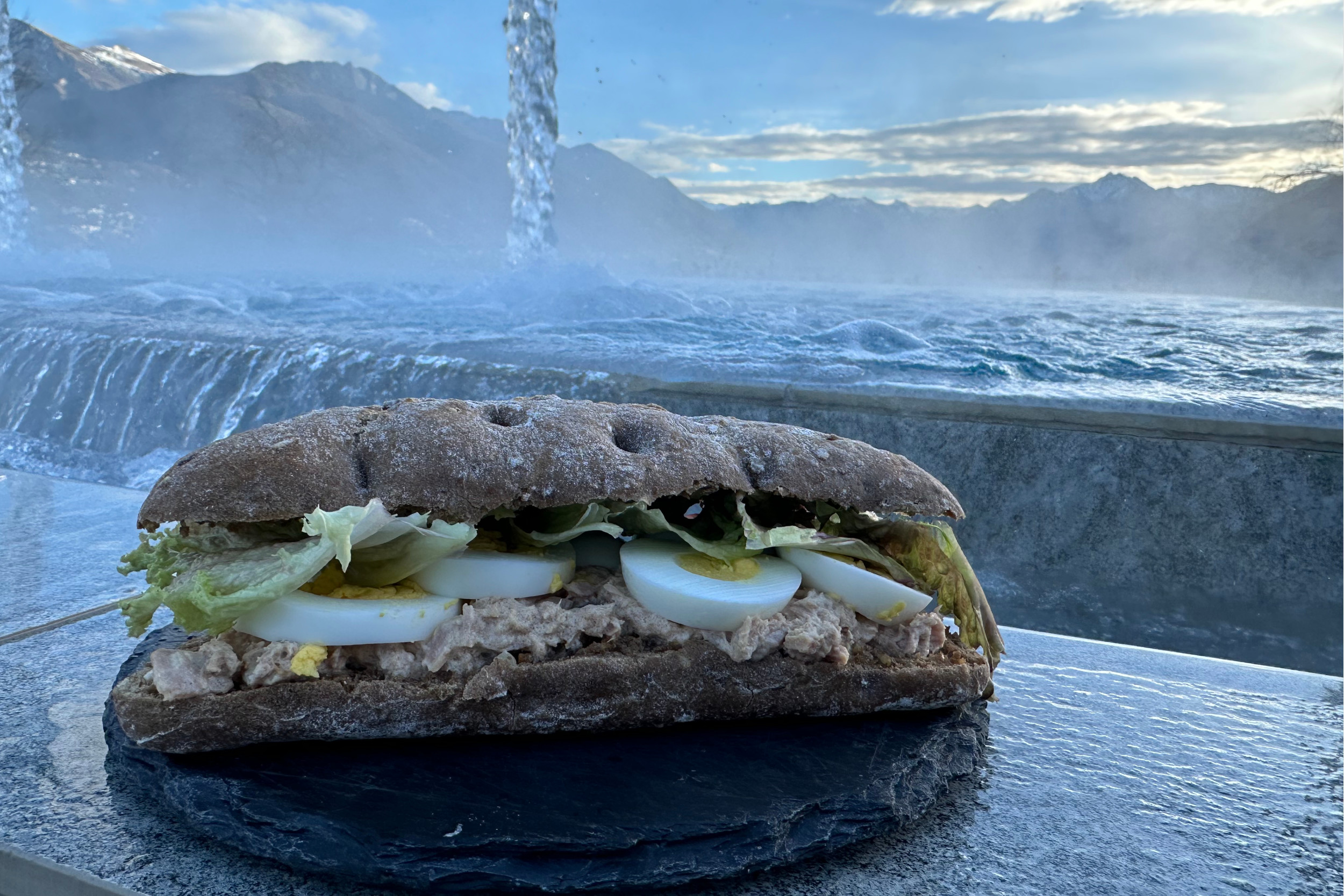 Thunfisch-Ei-Sandwich