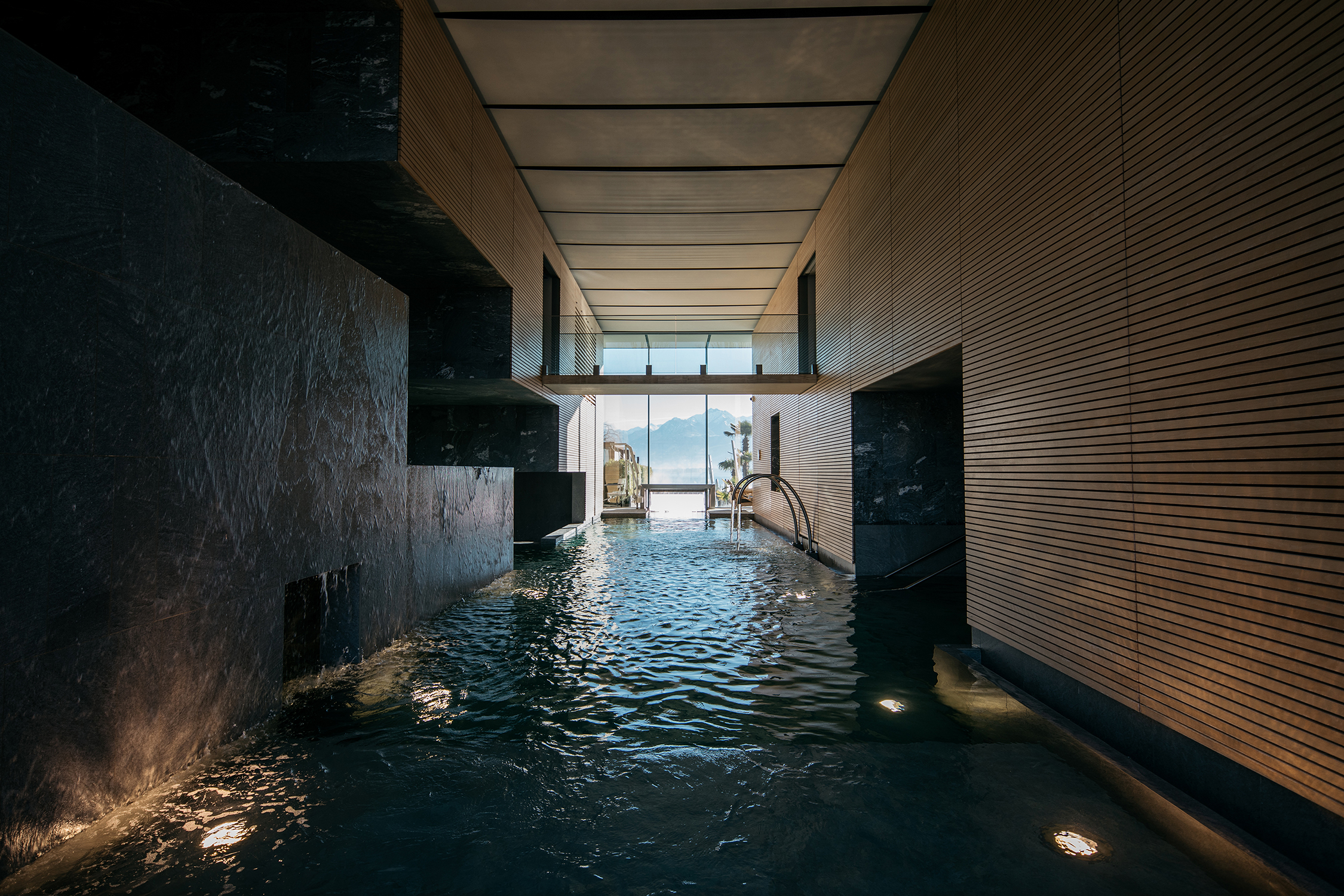 Termali Salini & Spa Locarno NaturSolebad Innenbad