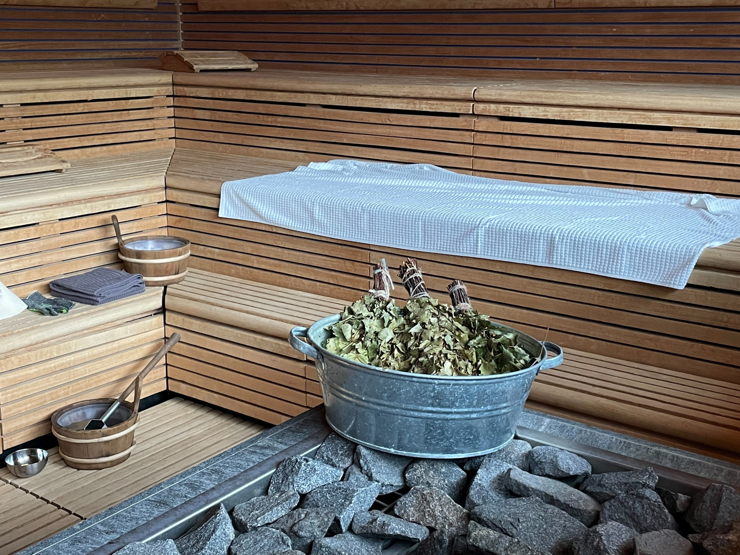 Banja - Birkenzweige Sauna
