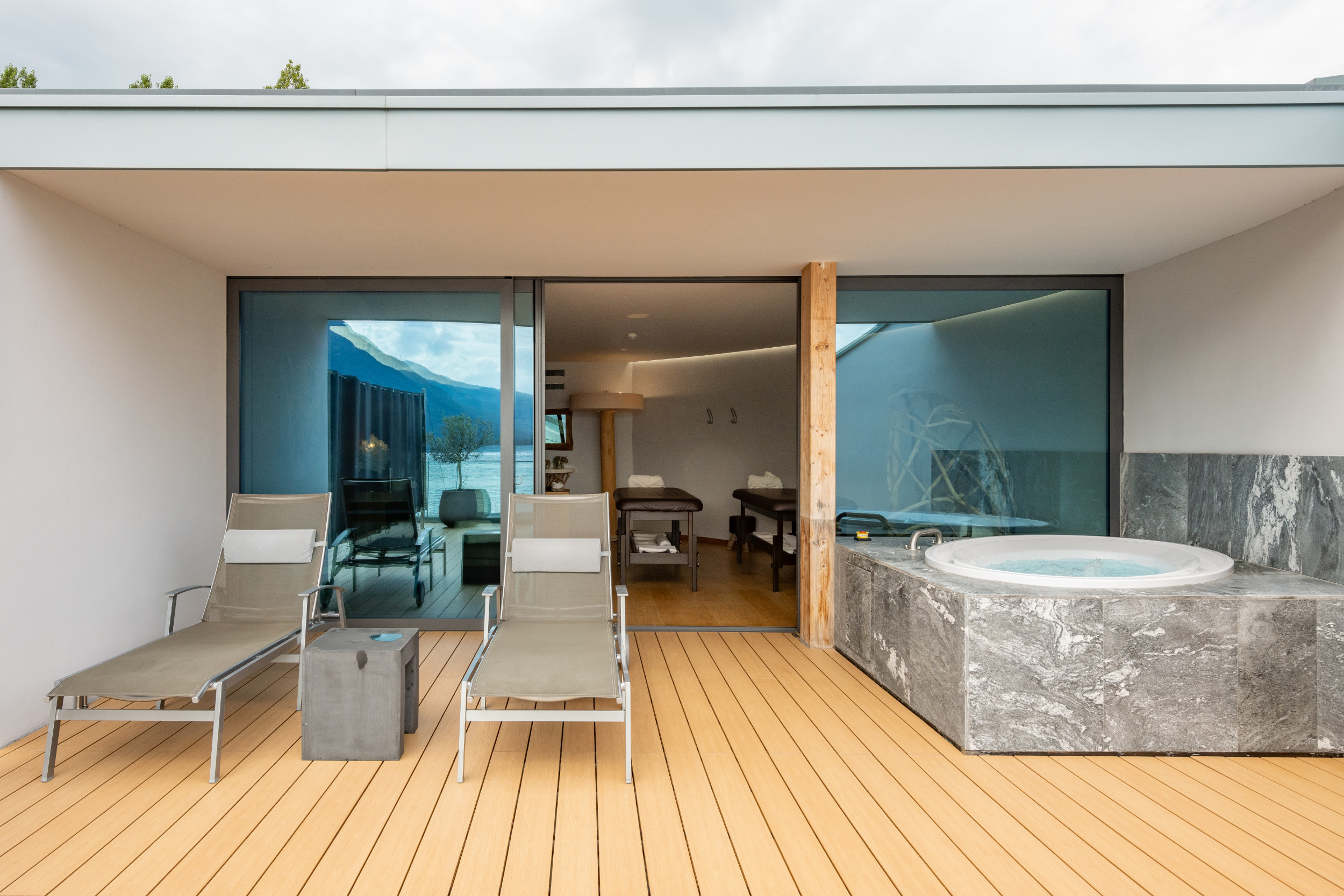 Private Spa Terrasse 