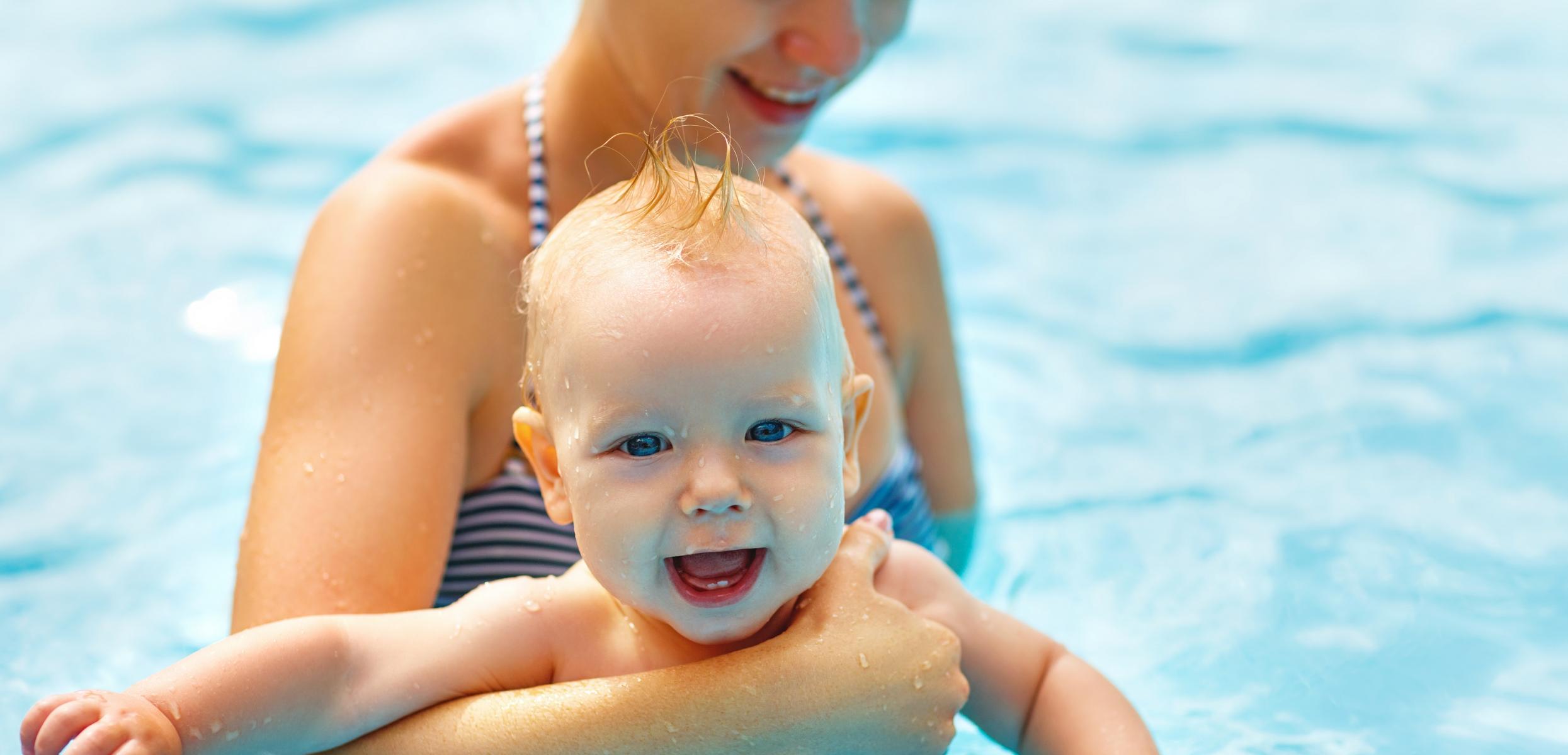 Hürlimann Spa Schwimmkurse für Babys von 4 bis 23 Monate