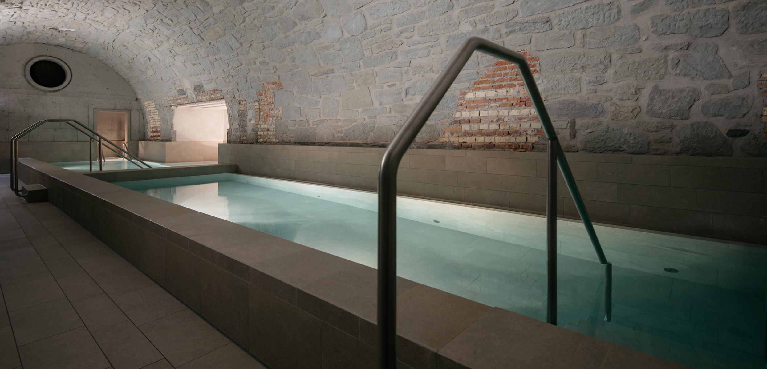 Hürlimann Spa Zürich Römisch irischer Rundgang Bewegungsbad
