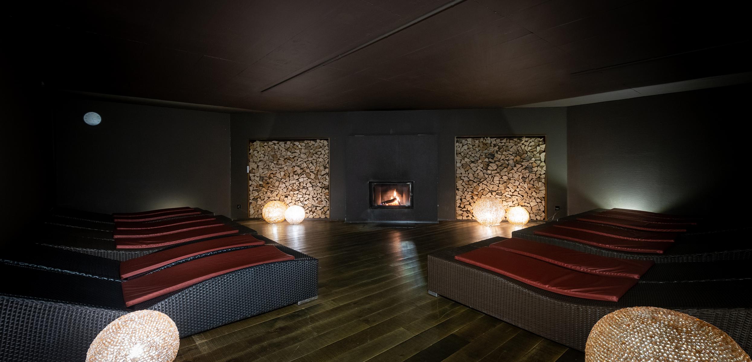 Solbad & Spa Schönbühl Ruheraum Sauna
