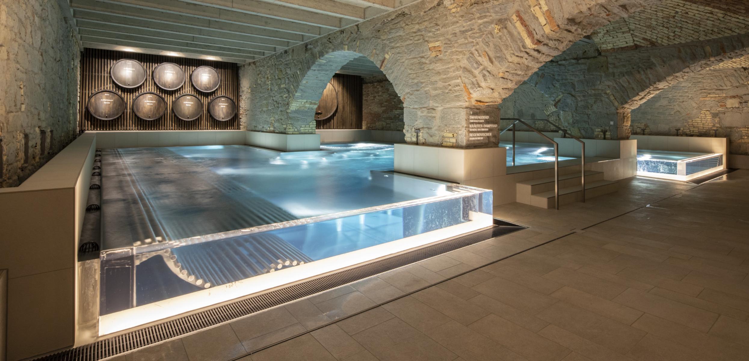 Bagno termale Thermalbadbereich im Hürlimannbad & Spa Zürich