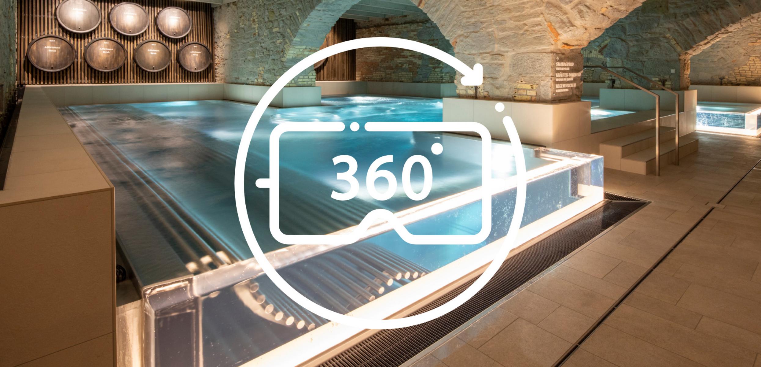 360° Rundgang Hürlimannbad & Spa Zürich
