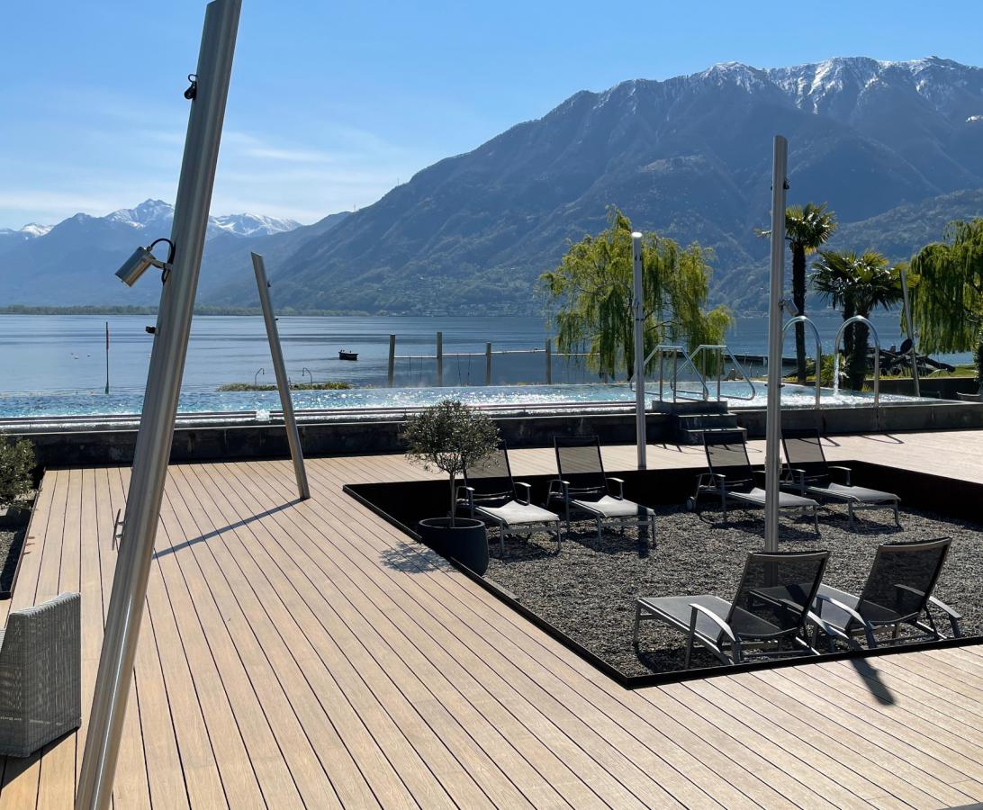 Termali Salini &amp; Spa Locarno Aussenbereich