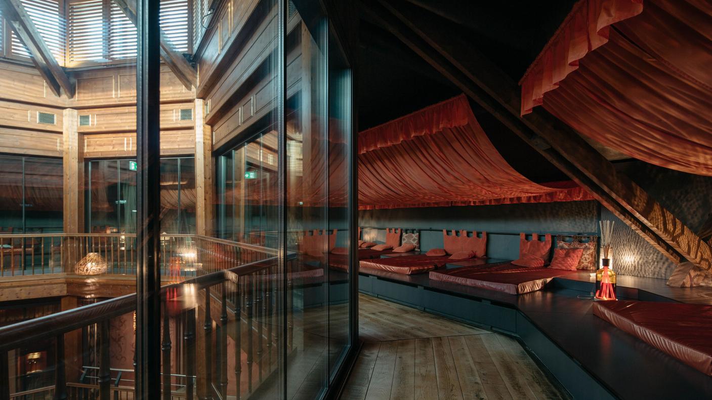Hammam &amp; Spa Oktogon Camekan Ruheraum