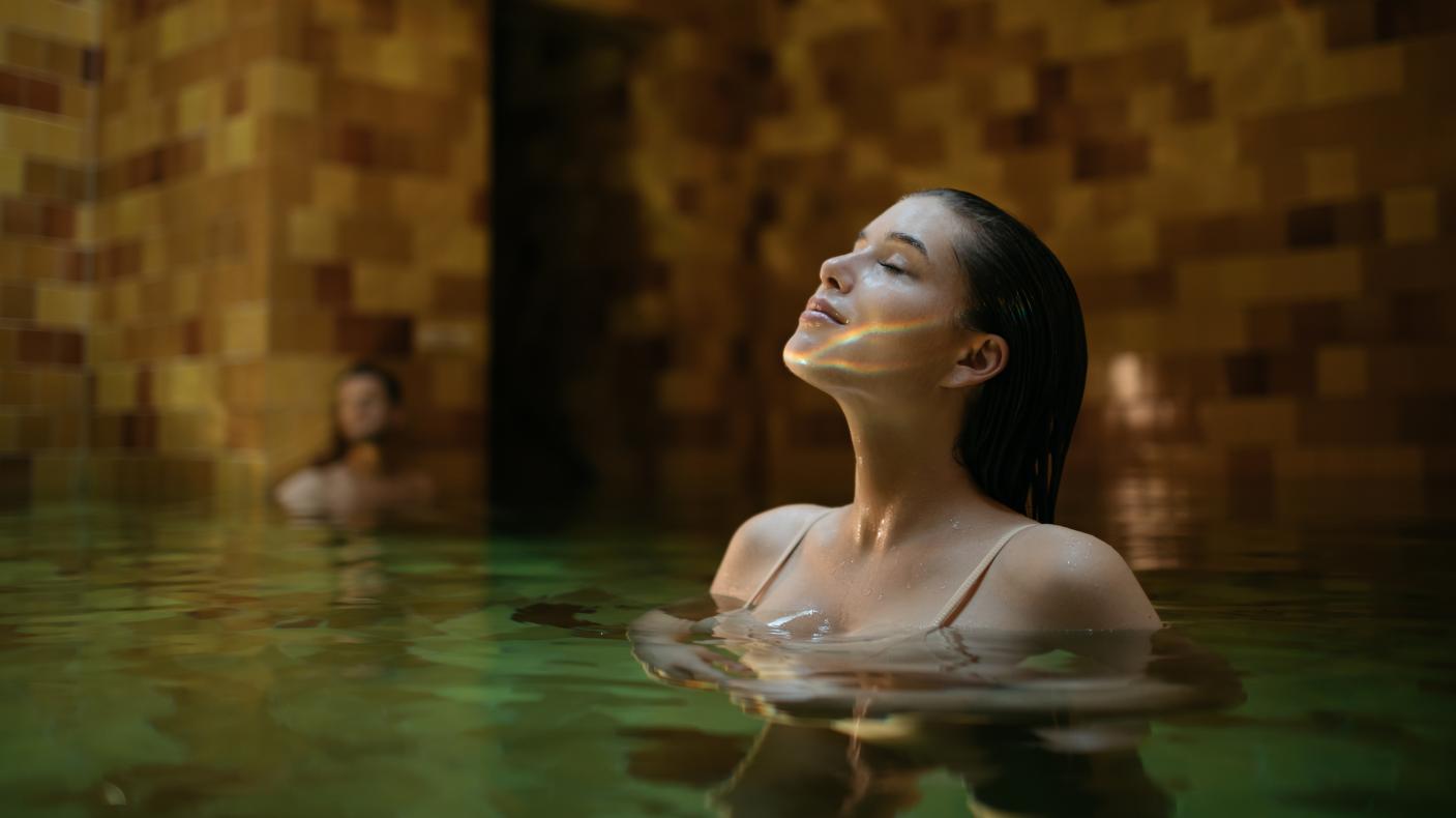 Mineralbad &amp; Spa Samedan Baderitual