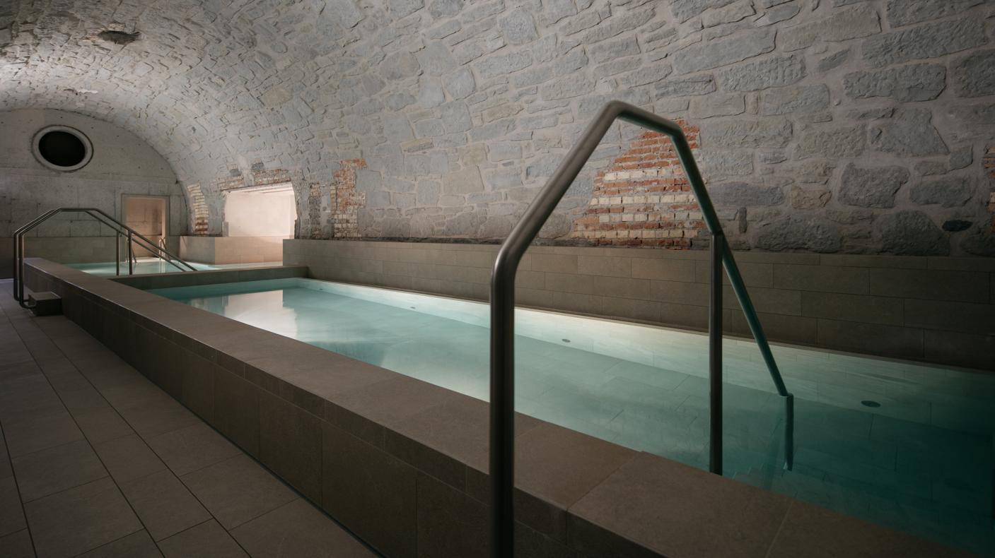 Hürlimann Spa Zürich Römisch irischer Rundgang Bewegungsbad