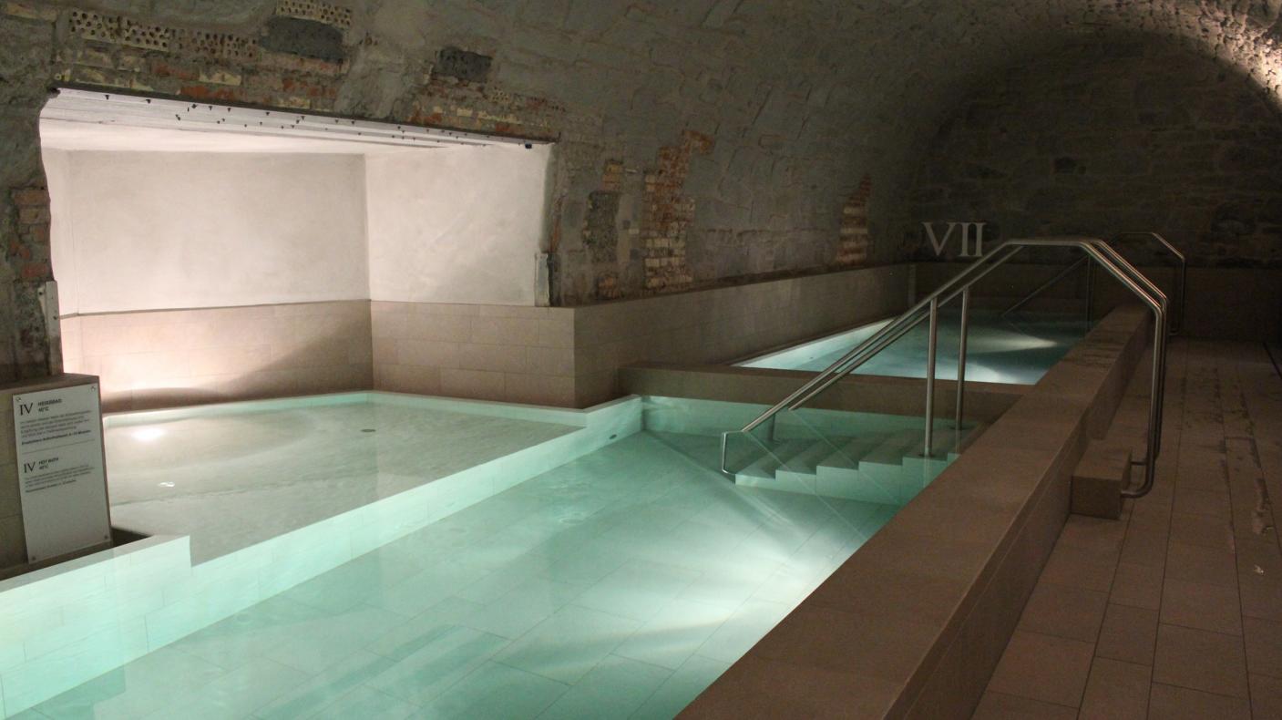 Hürlimann Spa Römisch-irischer Rundgang Heissbad