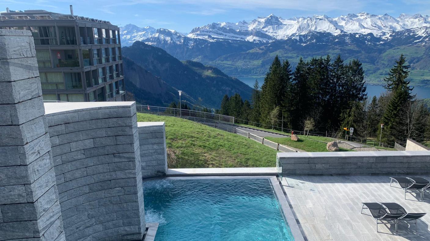 Mineralbad &amp; Spa Rigi Kaltbad Aussenbad