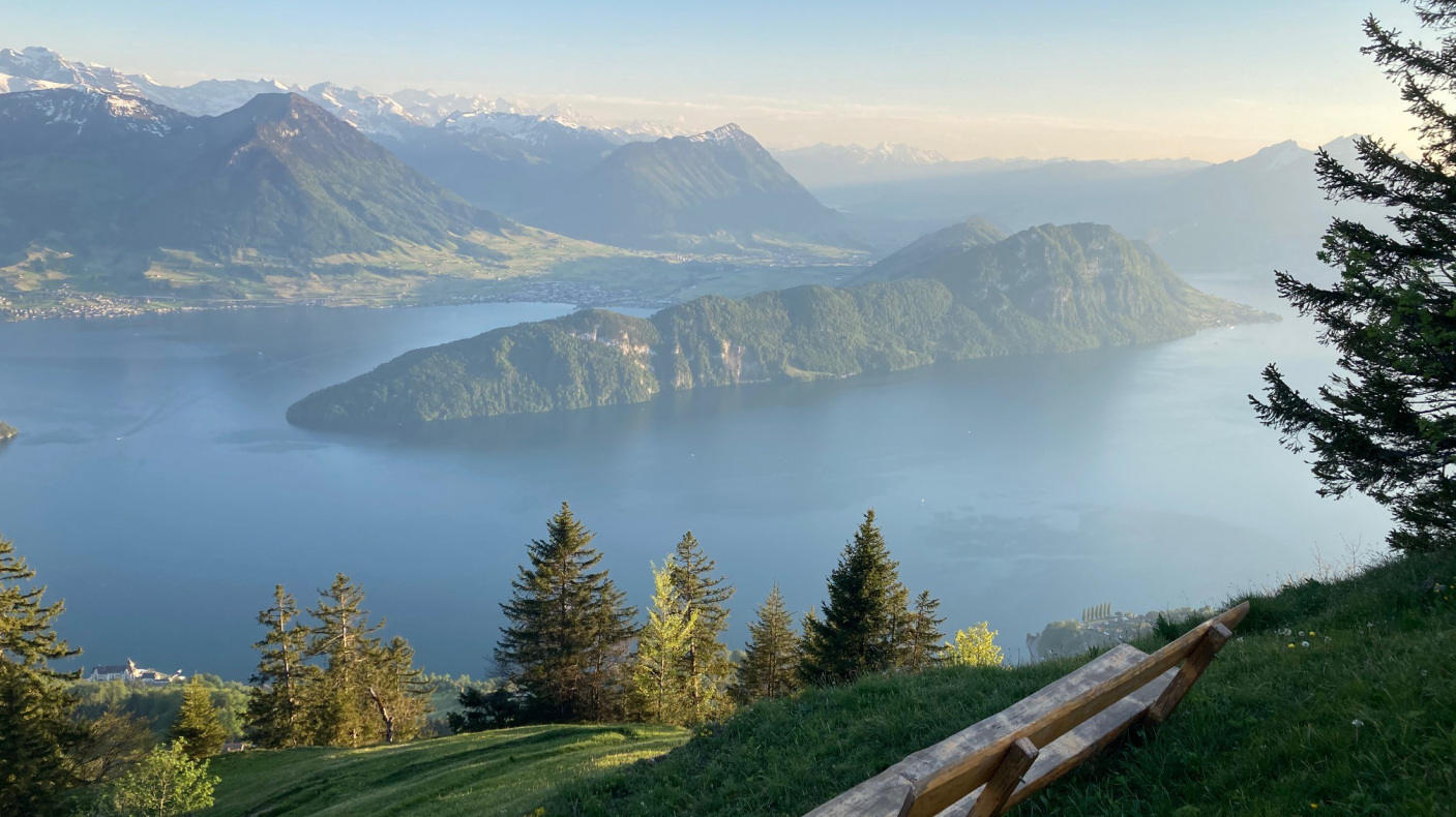 Wandern auf der Rigi bedeutet beste Aussichten!