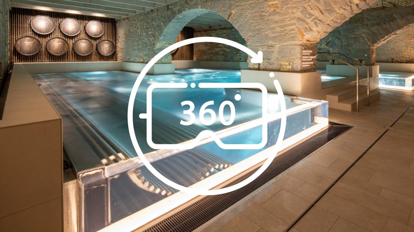 360° Rundgang Hürlimannbad & Spa Zürich