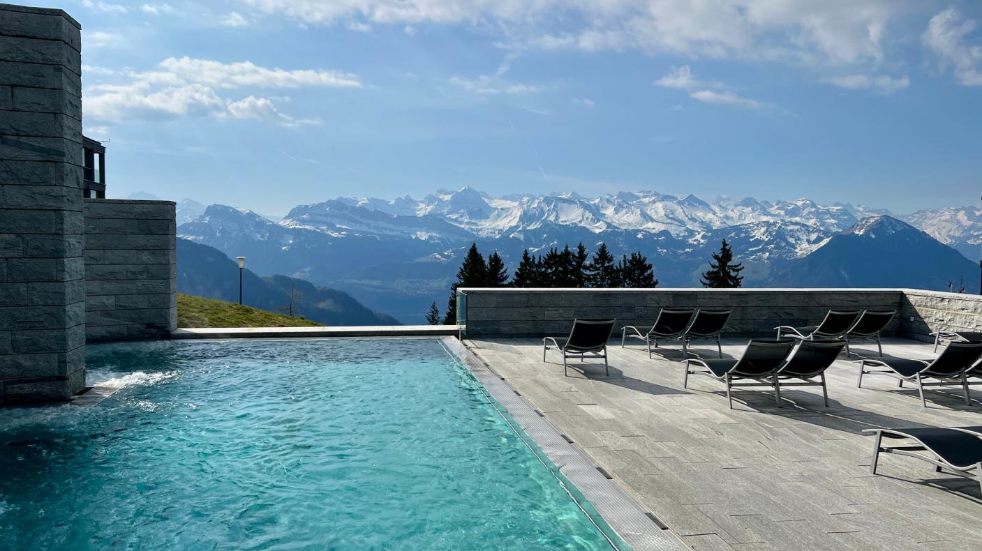 Mineralbad &amp; Spa Rigi Kaltbad Aussenbad