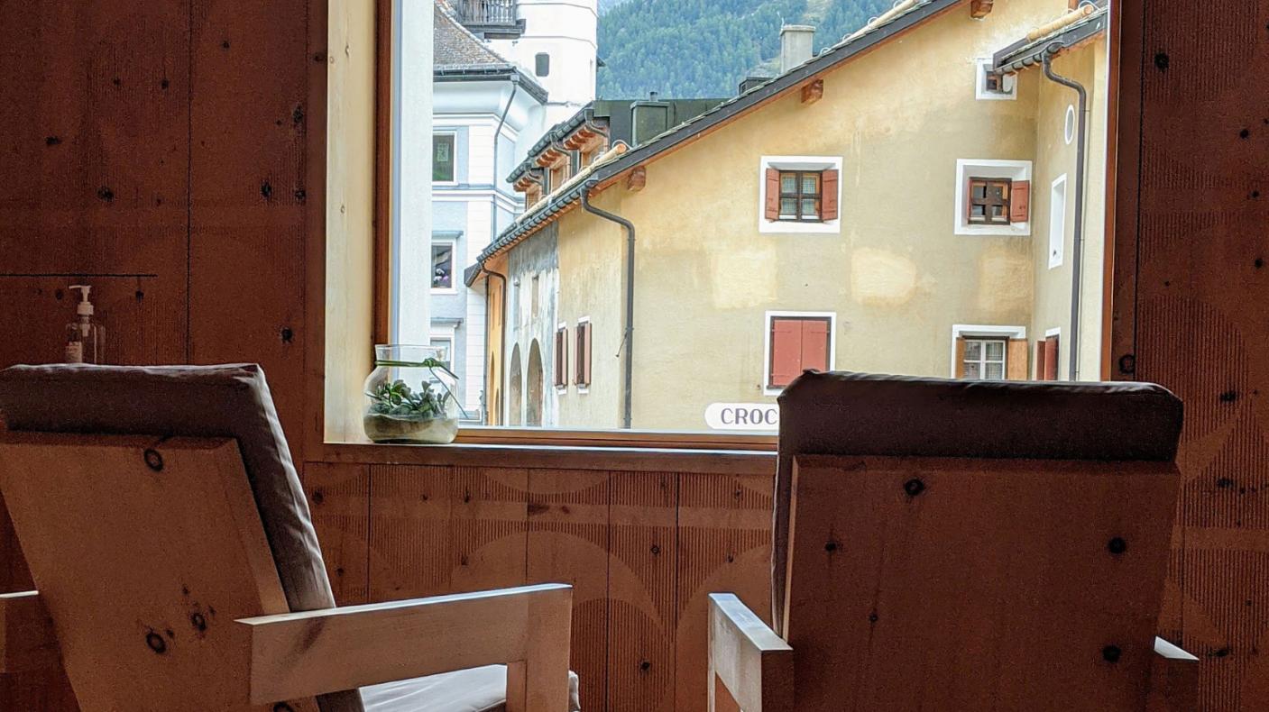 Mineralbad &amp; Spa Samedan Arvenstube