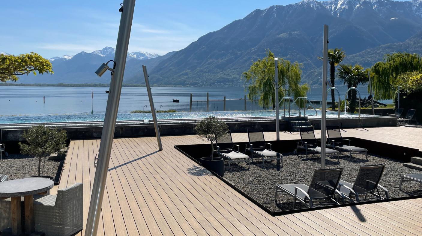Termali Salini &amp; Spa Locarno Aussenbad