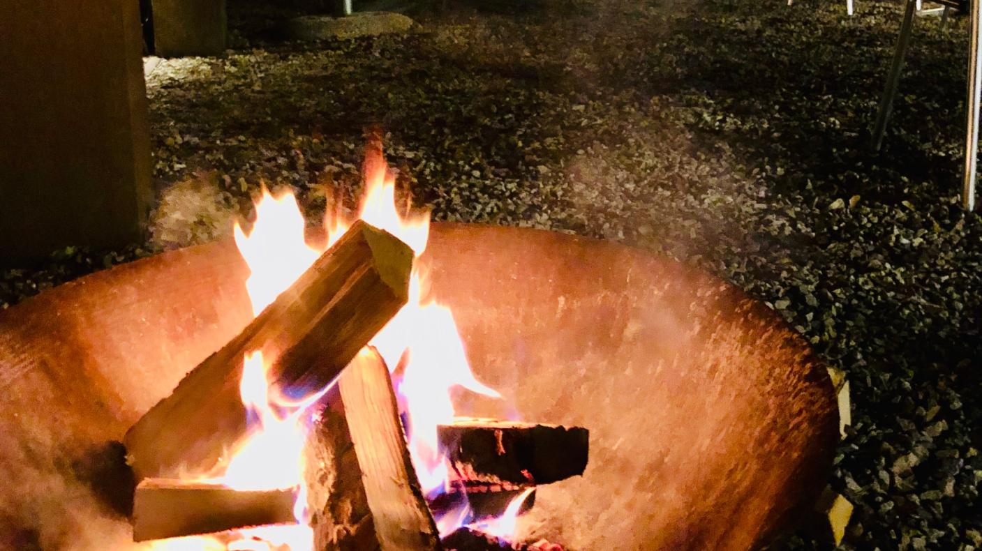 Feuerschale Solbad &amp; Spa