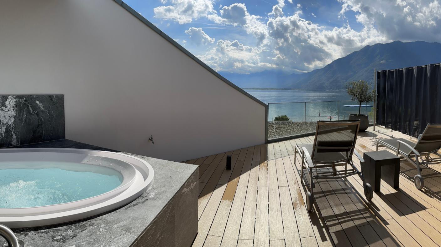 Private Spa mit Whirlpool