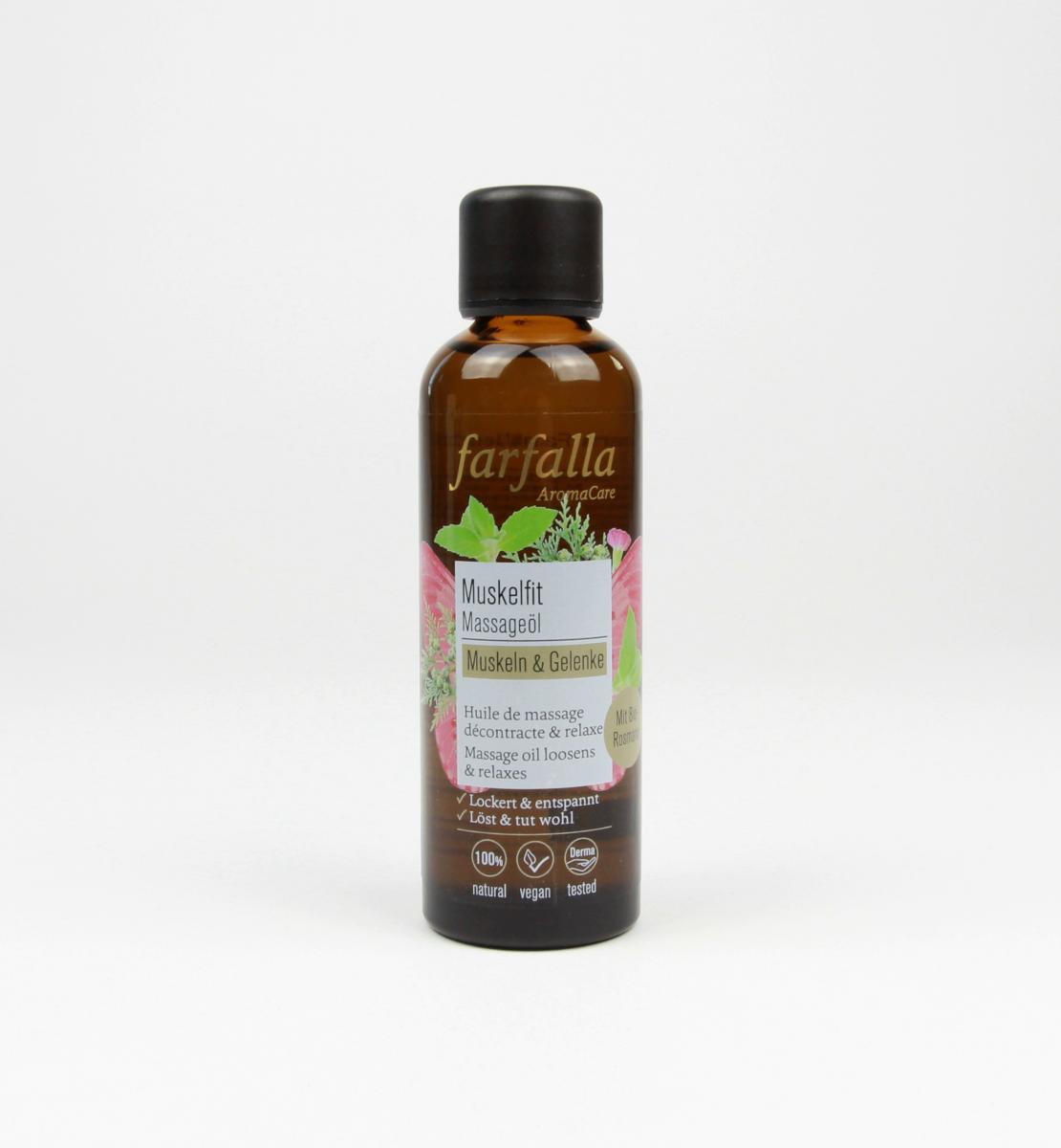 muskelfit massageoel farfalla muskelfit massageoel farfalla