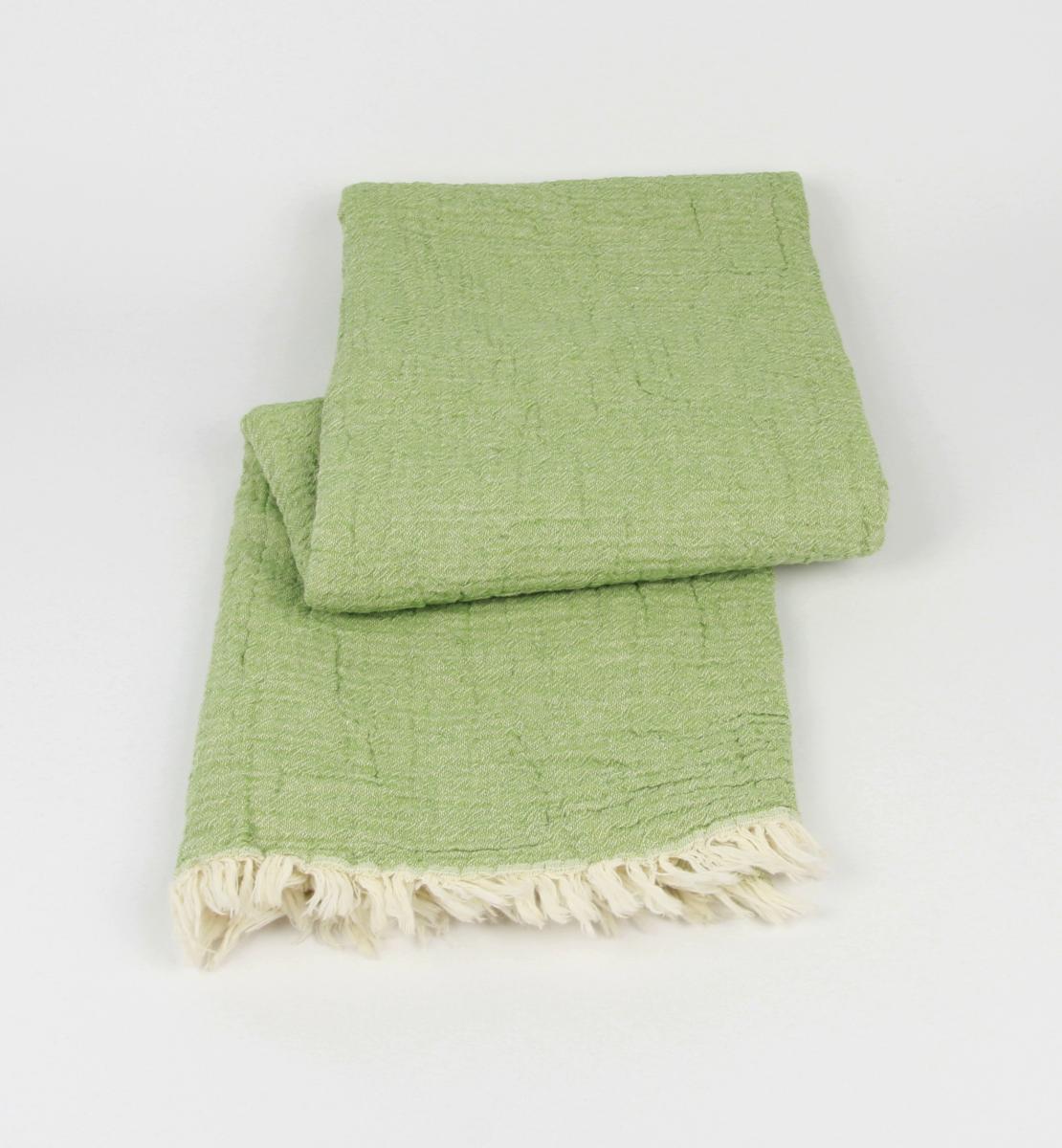 Badetuch Musselin Cem Olive Creme Badetuch Musselin Cem Olive Creme