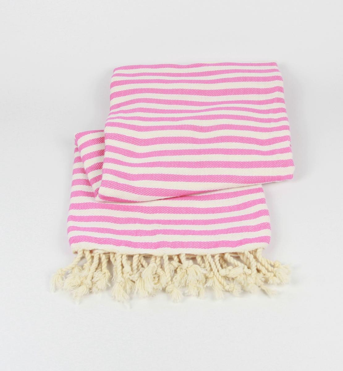 Pestemal Grid Pink