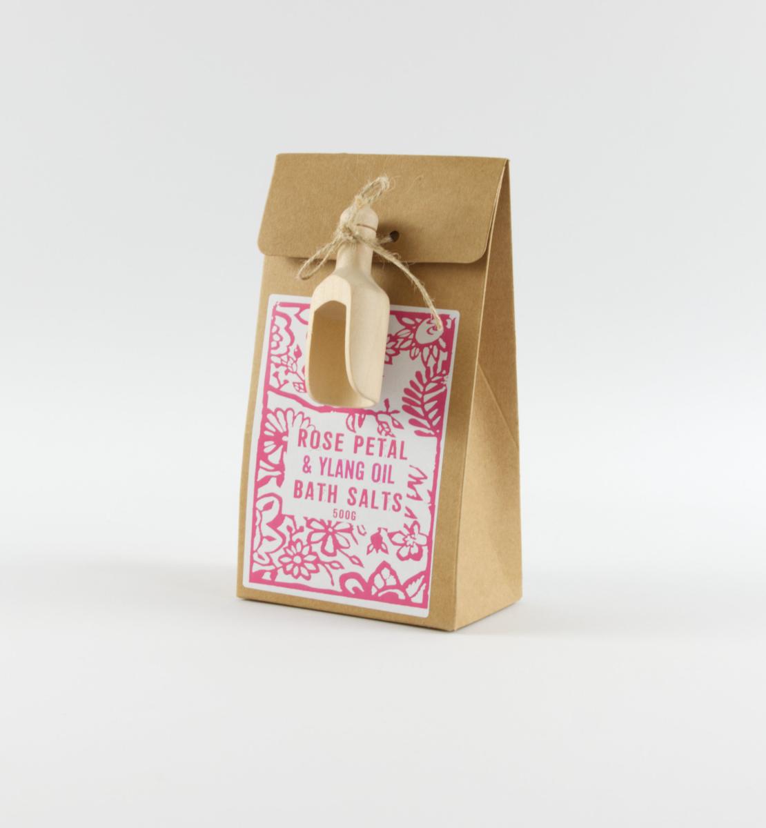 Badesalz Ylangöl Rose 500g